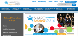 Shape America National Convention 2016 Carone Learning