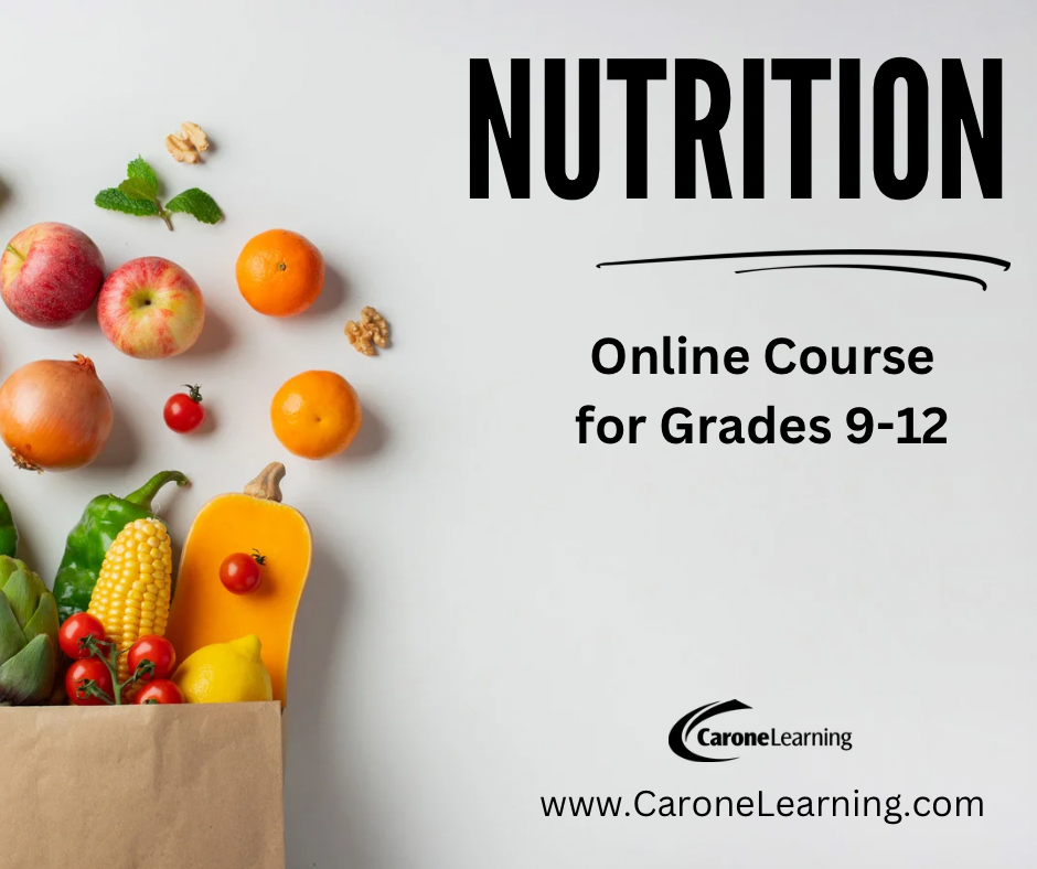 Enroll in our online nutrition course and earn high school credit.