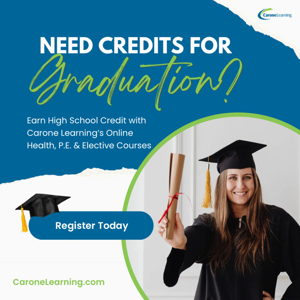 Earn health, PE, and CTE credits for high school graduation